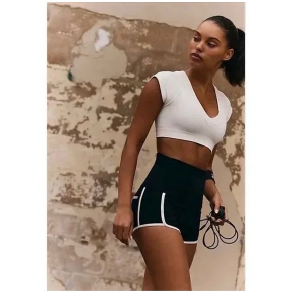 FP Movement by Free People Women's Island Time Shorts, Small, Black Combo NWT - Picture 5 of 12